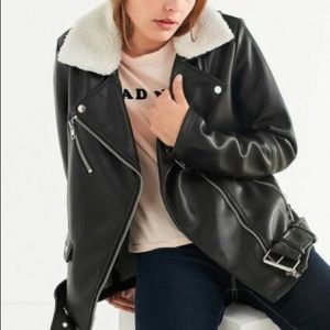 URBAN OUTFITTERS FAUX LEATHER JACKET